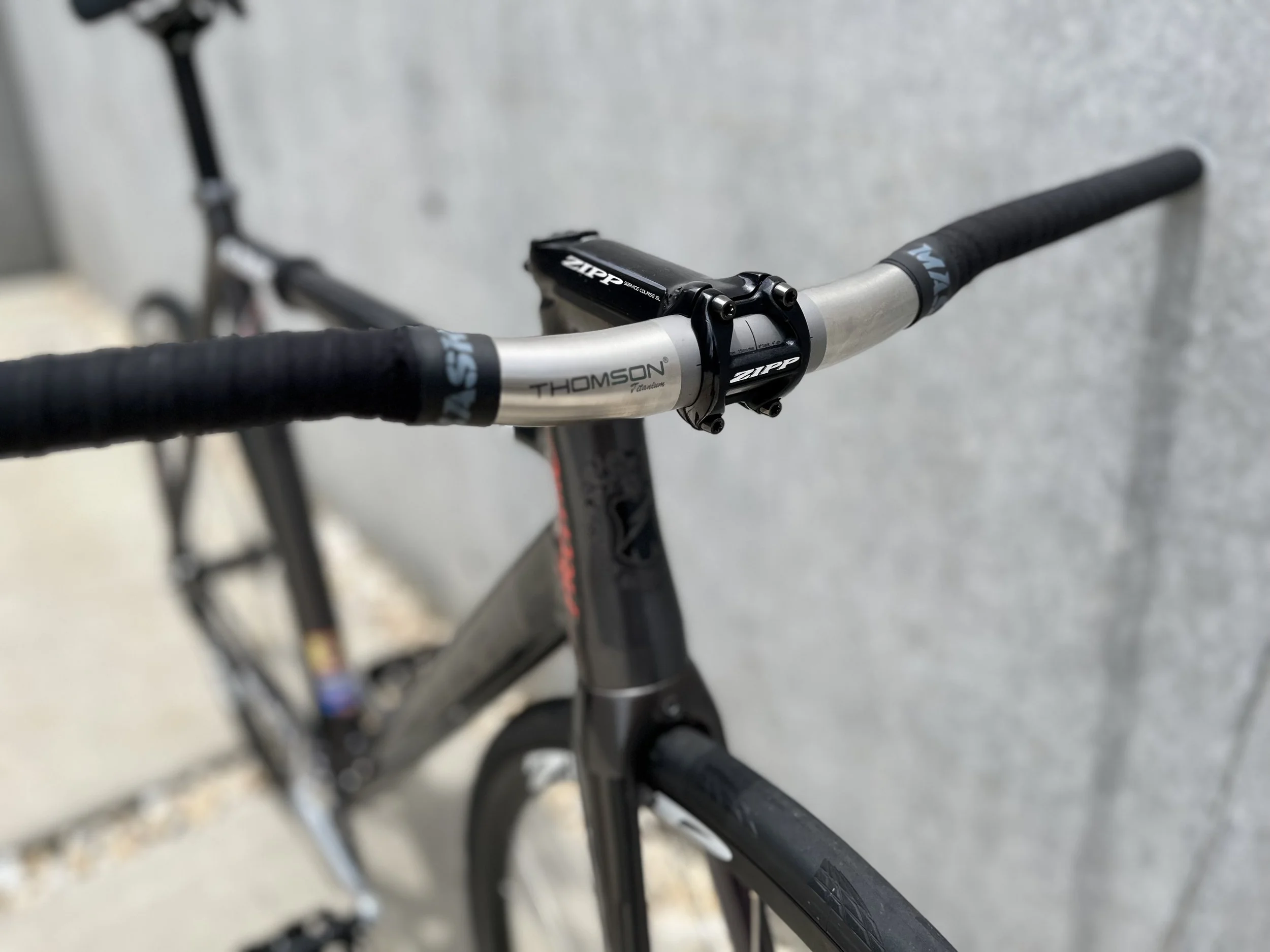 Cinelli mash parallax charcoal size 56 by Tomo — Slow Spin Society